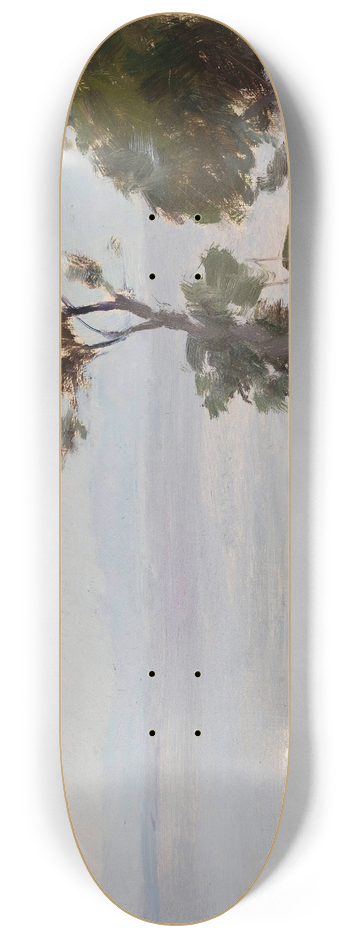 Jan Cigliski - Landscape. From the journey to Constantinople 8.25 inch art skate deck