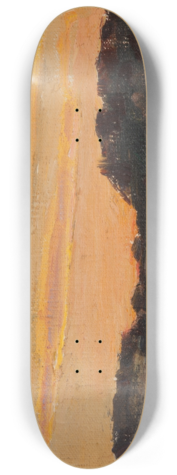 Jan Cigliski - Northern Studies (The White Night) 8.25 inch art skate deck