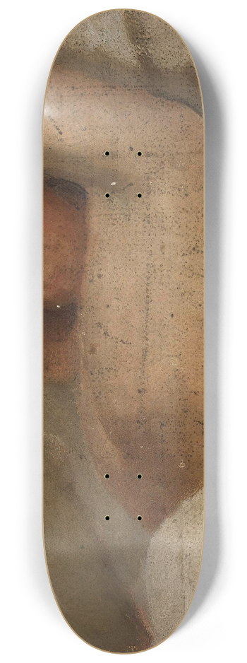 Jan Cigliski - Study of a reclining woman 8.25 inch art skate deck