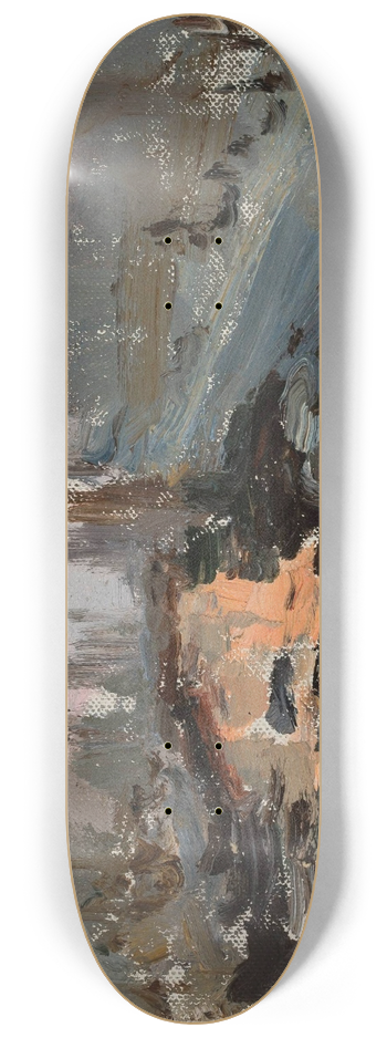 Jan Cigliski - Trieste. From the journey to Greece 8.25 inch art skate deck