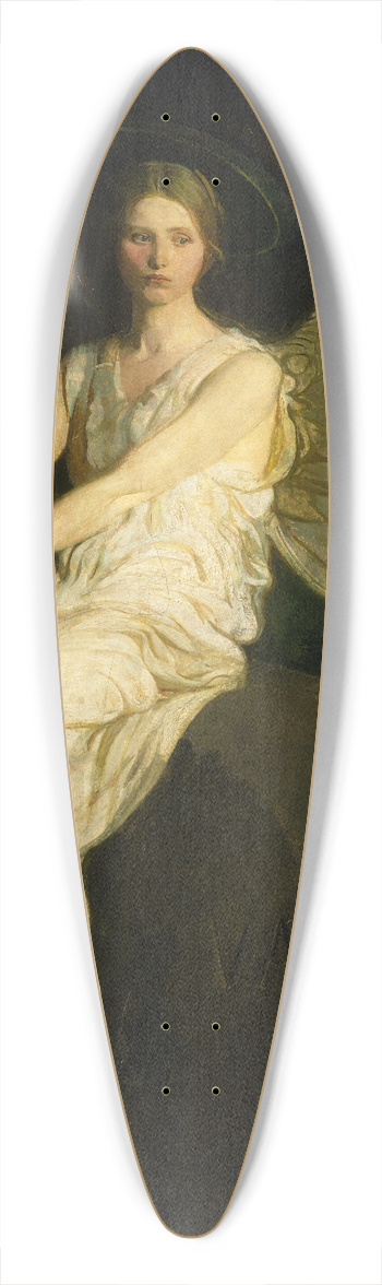 Abbott Handerson Thayer - Stevenson Memorial 39.3 inch art pintail longboard deck
