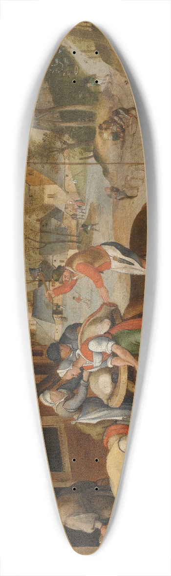 Abel Grimmer - Autumn 39.3 inch art pintail longboard deck