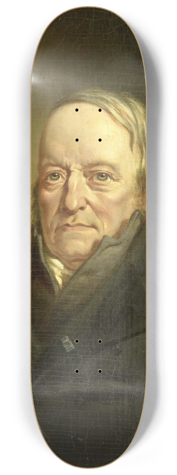 Jan Cornelis van Rossum - Portrait of Johannes Kinker, Poet and Philosopher, Professor at Lige 8.25 inch art skate deck