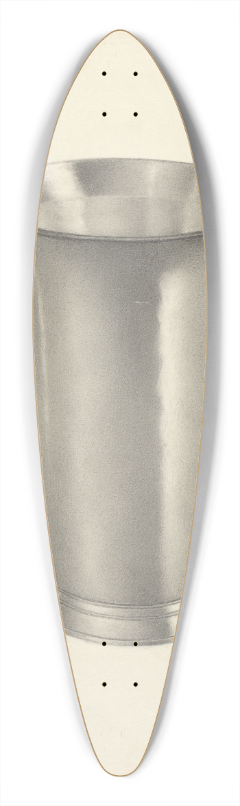 Aaron Fastovsky - Beaker 39.3 inch art pintail longboard deck