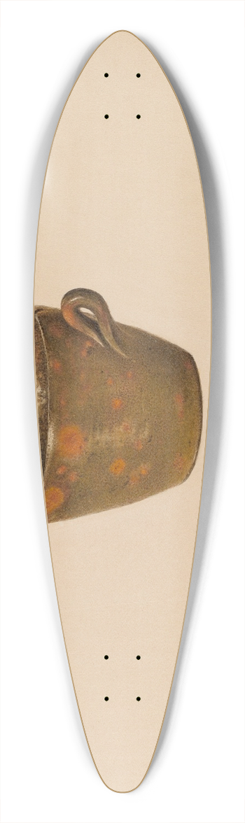 Aaron Fastovsky - Cup 39.3 inch art pintail longboard deck