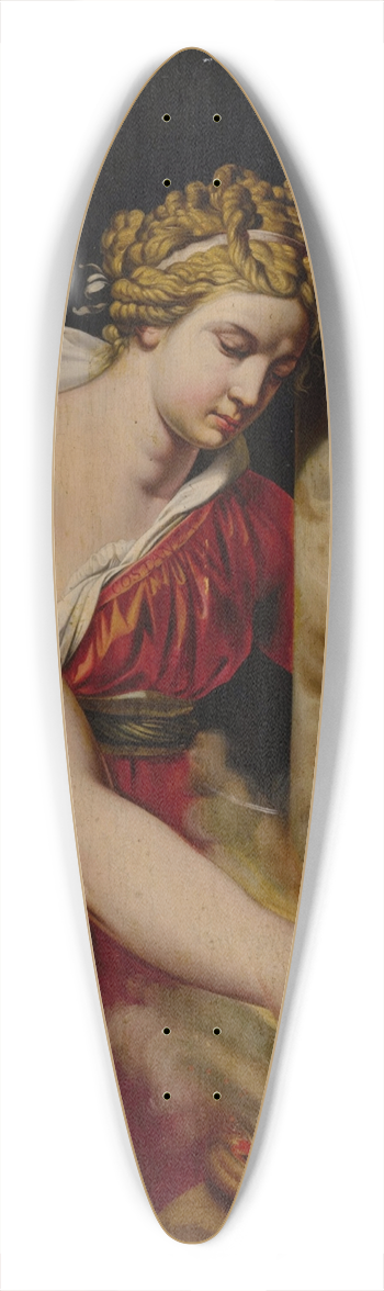 Abraham Janssens - Constancy 39.3 inch art pintail longboard deck