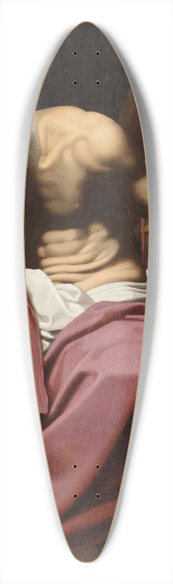 Abraham Janssens - St Jerome 39.3 inch art pintail longboard deck