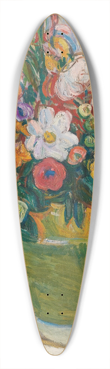 Abraham Manievich - Still Life 39.3 inch art pintail longboard deck