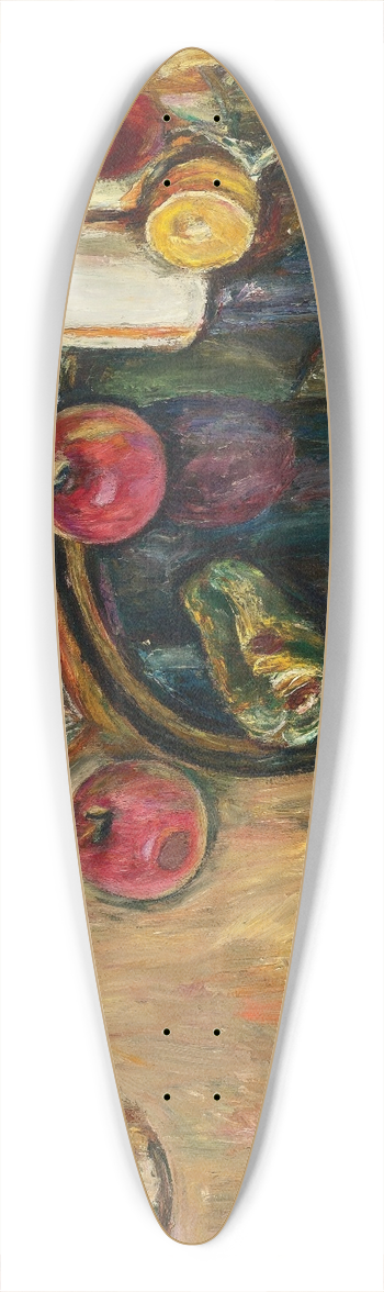 Abraham Manievich - Still Life 39.3 inch art pintail longboard deck