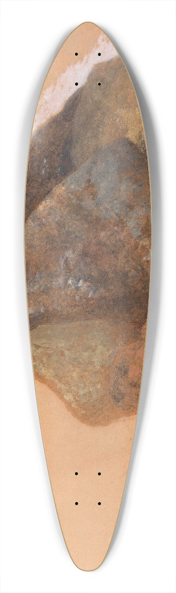 Adalbert Stifter - Steinstudie 39.3 inch art pintail longboard deck
