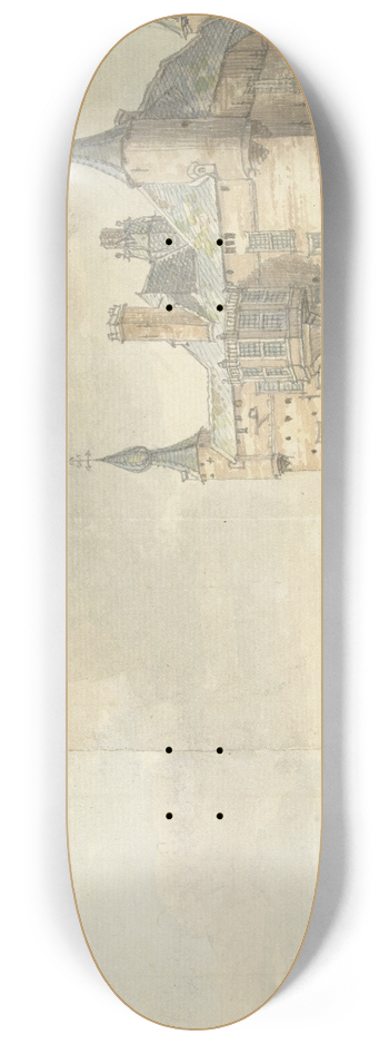 Jan de Beijer - Het Huis Driesberg 8.25 inch art skate deck