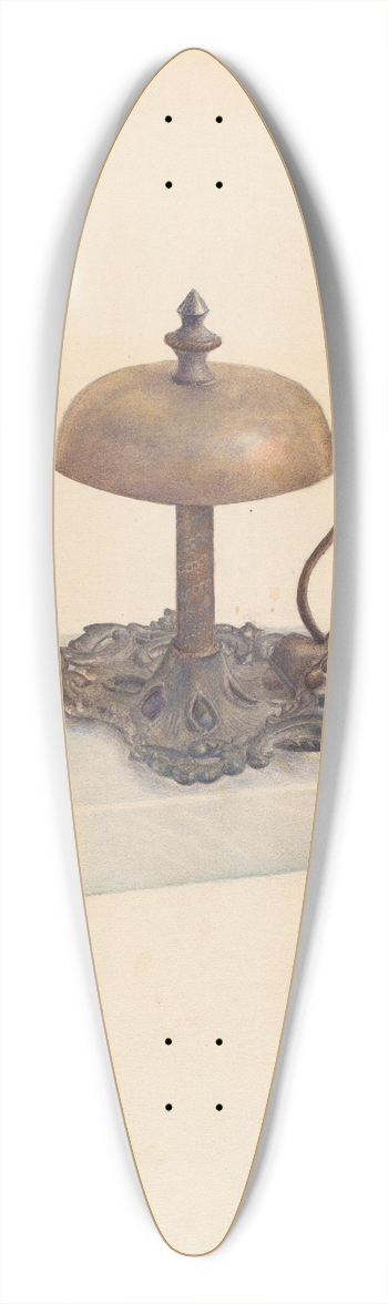 Adele Brooks - Cast Iron Table Bell 39.3 inch art pintail longboard deck