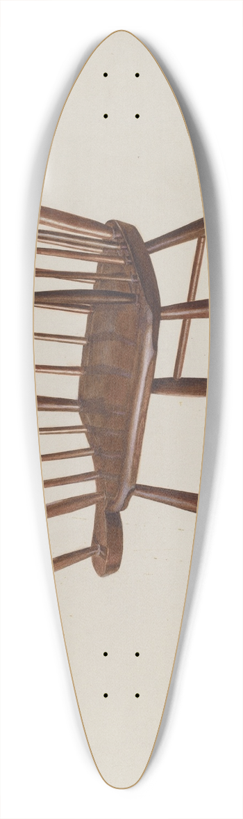 Adele Brooks - Windsor Chair 39.3 inch art pintail longboard deck