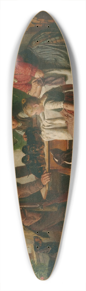 Adolf Eberle - The new family members 39.3 inch art pintail longboard deck