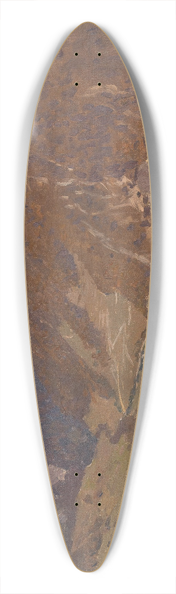 Adolf Gross - Leopoldsberg und Kahlenberg 39.3 inch art pintail longboard deck