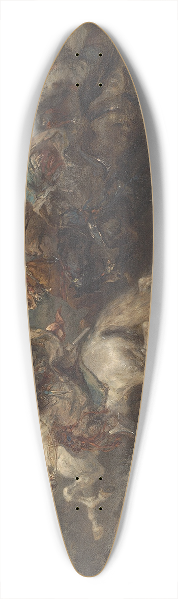 Adolf Schreyer - The Stampede 39.3 inch art pintail longboard deck
