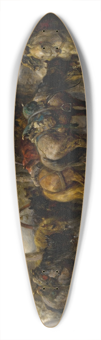 Adolf Schreyer - The Wallachian Team 39.3 inch art pintail longboard deck