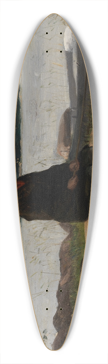 Adolf Von Becker - An angler 39.3 inch art pintail longboard deck
