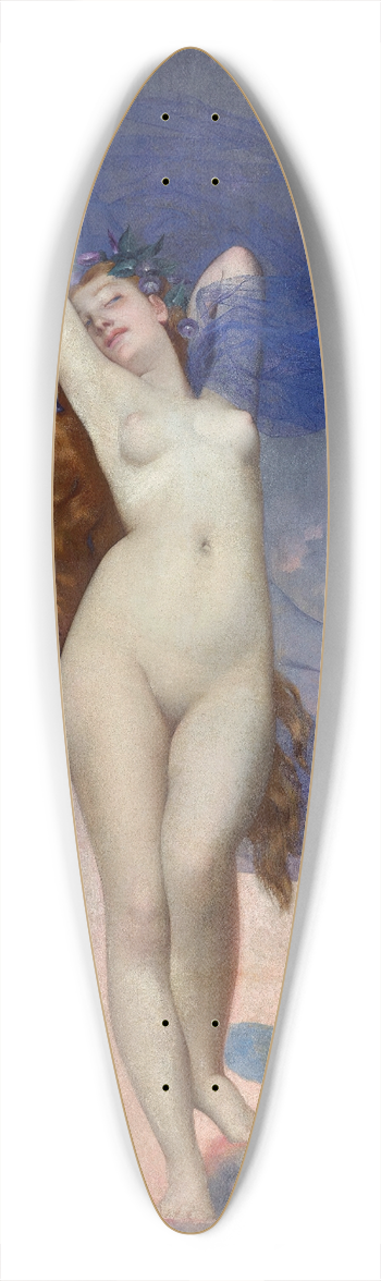 Adolphe-Alexandre Lesrel - Laurore 39.3 inch art pintail longboard deck