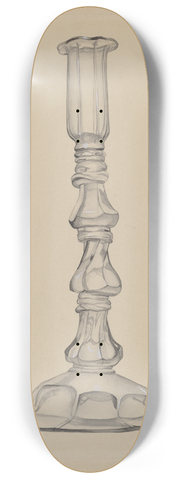 Janet Riza - Candlestick 8.25 inch art skate deck