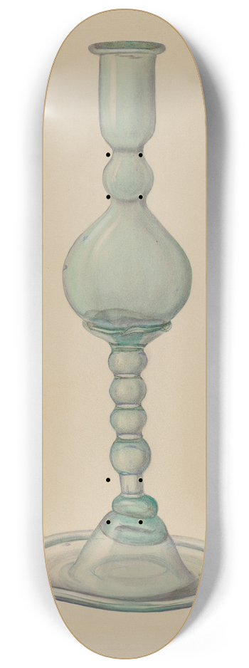 Janet Riza - Candlestick 8.25 inch art skate deck