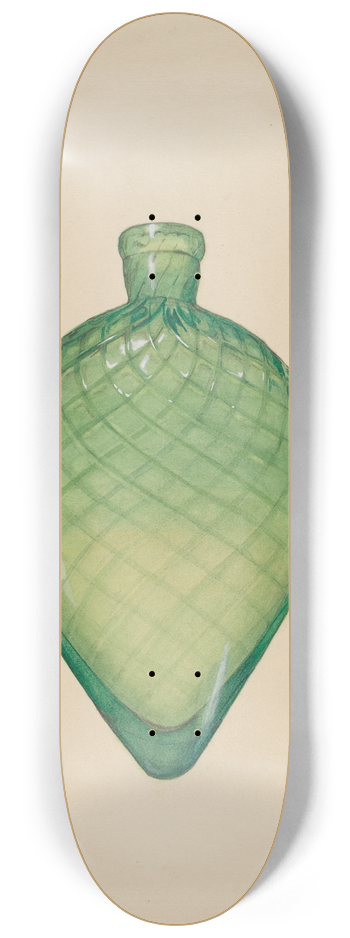 Janet Riza - Flask 8.25 inch art skate deck