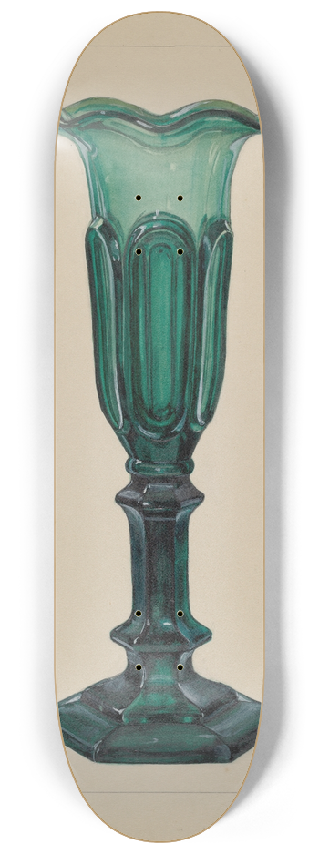 Janet Riza - Vase 8.25 inch art skate deck