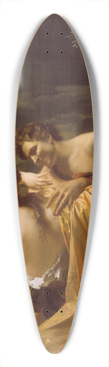 Adriaen van der Werff - Shepherd and Shepherdess 39.3 inch art pintail longboard deck