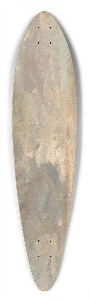 Adrien-Joseph Heymans - Sunset on the Heath 39.3 inch art pintail longboard deck