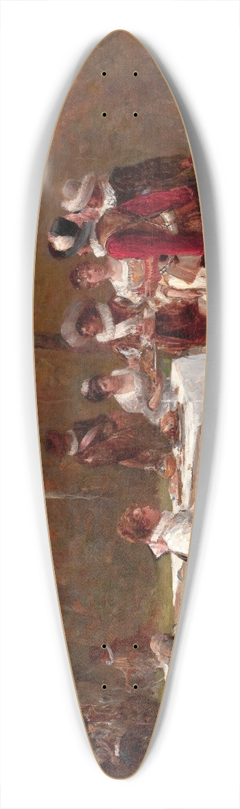 Adrien Moreau - The Gathering 39.3 inch art pintail longboard deck