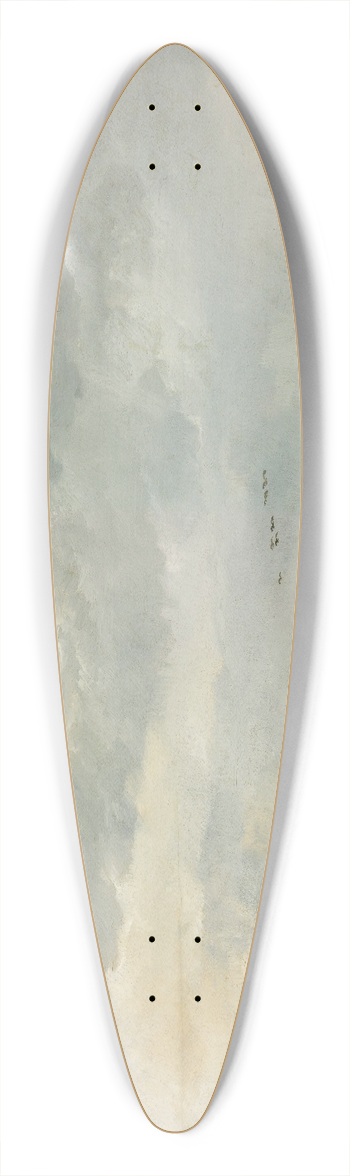 Aelbert Cuyp - Cows in a River 39.3 inch art pintail longboard deck