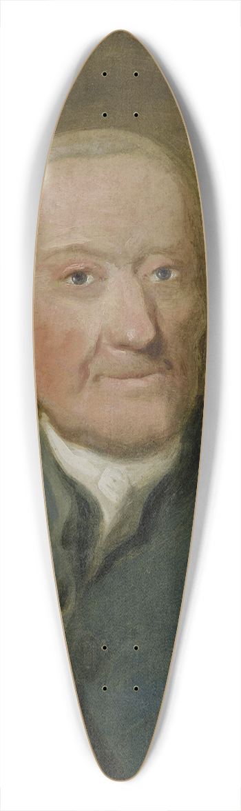 Aert Schouman - Self-Portrait 39.3 inch art pintail longboard deck