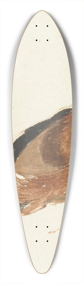 Aert Schouman - Studie van een dode haan 39.3 inch art pintail longboard deck