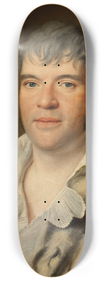 Jan Gadysz - Portrait of Antoni Lesznowski (17691820) 8.25 inch art skate deck