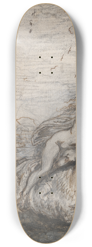 Jan Gerritsz. van Bronchorst - Abduction ofEuropa 8.25 inch art skate deck