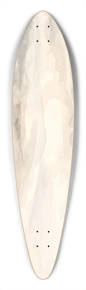 Agnes Slott-Mller - Himmelstudie 39.3 inch art pintail longboard deck