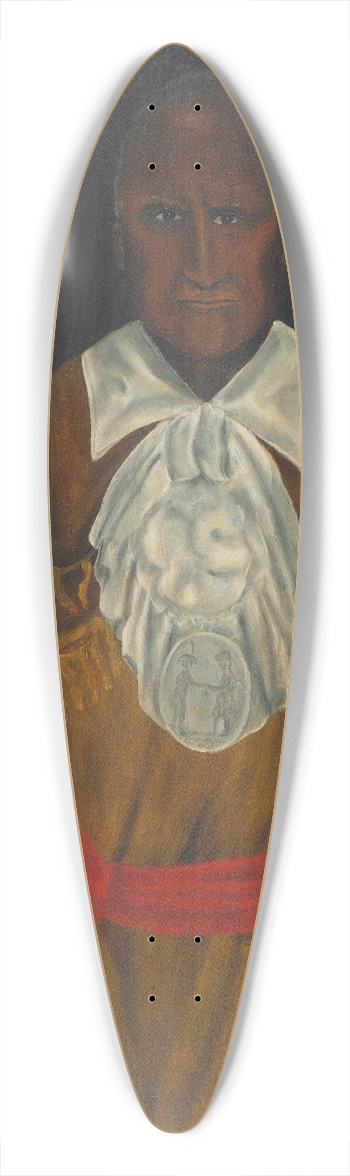A. Haddock - Red Jacket 39.3 inch art pintail longboard deck
