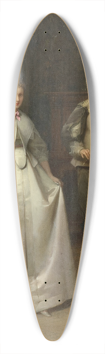 Aim Gabriel Adolphe Bourgoin - The Dance 39.3 inch art pintail longboard deck