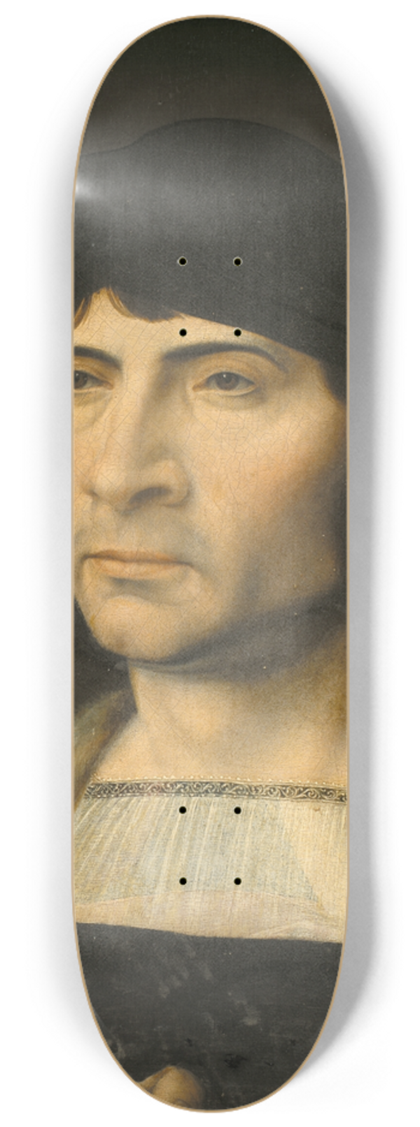 Jan Gossaert - Portrait of a Man 8.25 inch art skate deck