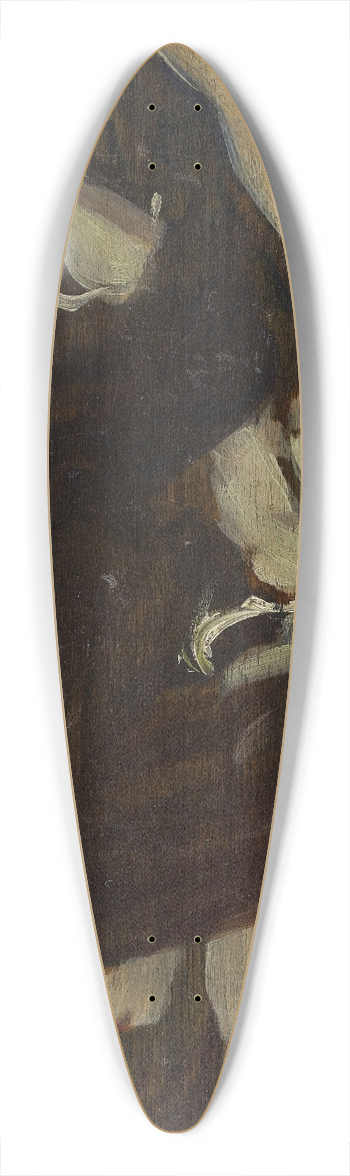 Albert Besnard - LElectricit 39.3 inch art pintail longboard deck