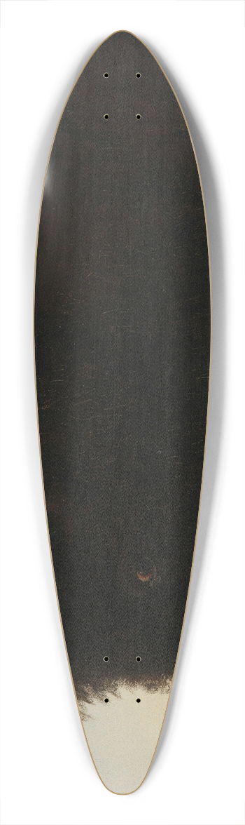 Albert Bierstadt - Buffalo Head 39.3 inch art pintail longboard deck