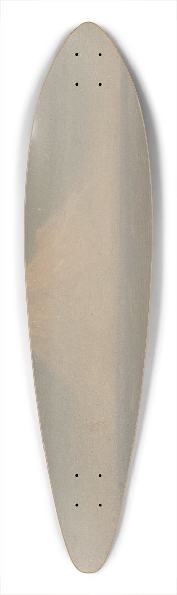 Albert Bierstadt - Mount Rainier 39.3 inch art pintail longboard deck