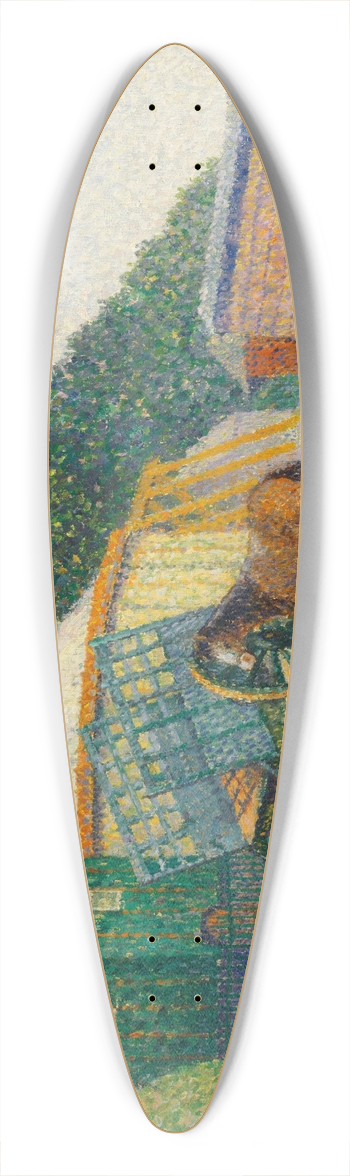 Albert Dubois-Pillet - Little Circus Camp 39.3 inch art pintail longboard deck