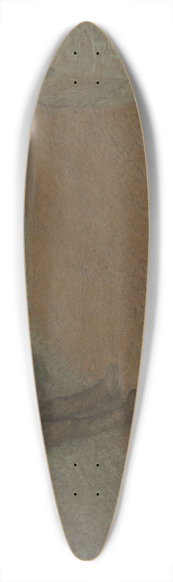 Albert Edward Jackson - The Bridge 39.3 inch art pintail longboard deck