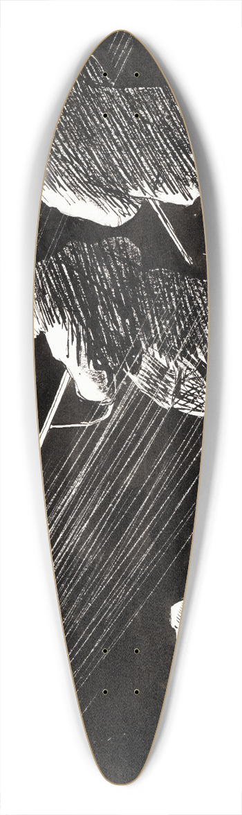 Albert Engstrm - Hunting Life 39.3 inch art pintail longboard deck