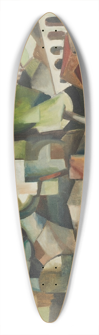 Albert Gleizes - Paysage  Meudon 39.3 inch art pintail longboard deck