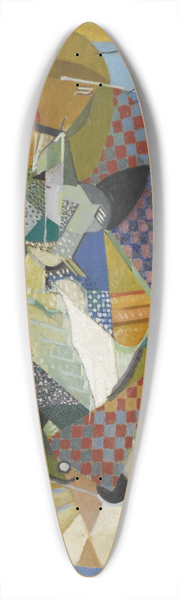 Albert Gleizes - VAUDEVILLE 39.3 inch art pintail longboard deck