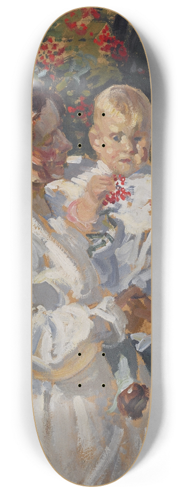 Janis Rozentls - Under the Rowan Tree 8.25 inch art skate deck