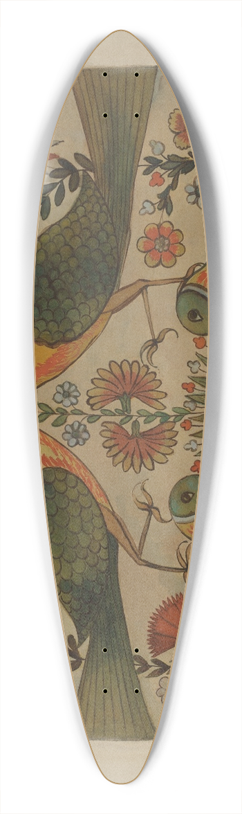 Albert Levone - Watercolor Design 39.3 inch art pintail longboard deck