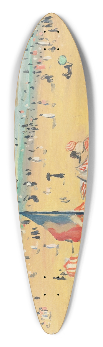 Albert Marquet - La Plage, Sables Dolonne 39.3 inch art pintail longboard deck
